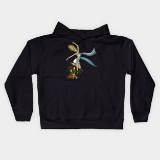 Cute dancing fairy Kids Hoodie